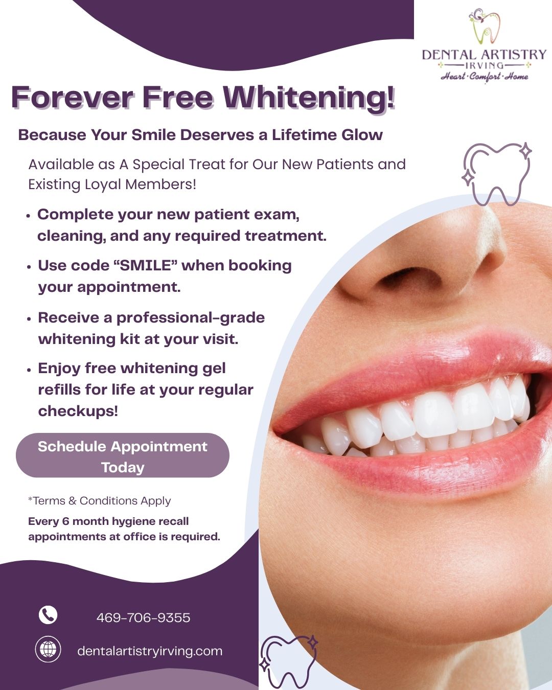 Dental Artistry-Teeth whitening